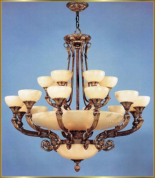 Alabaster Chandeliers Model: RL 1790-140